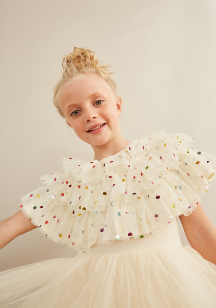 Vanilla Spot Layer Cape