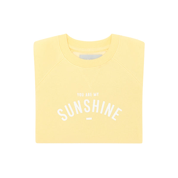 Butter Yellow 'YOU ARE MY SUNSHINE' Sweatshirt