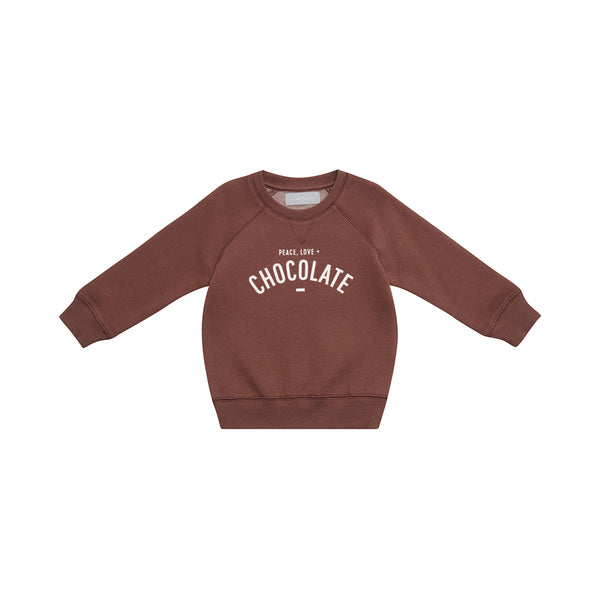 Hot Chocolate 'PEACE, LOVE + CHOCOLATE' Sweatshirt