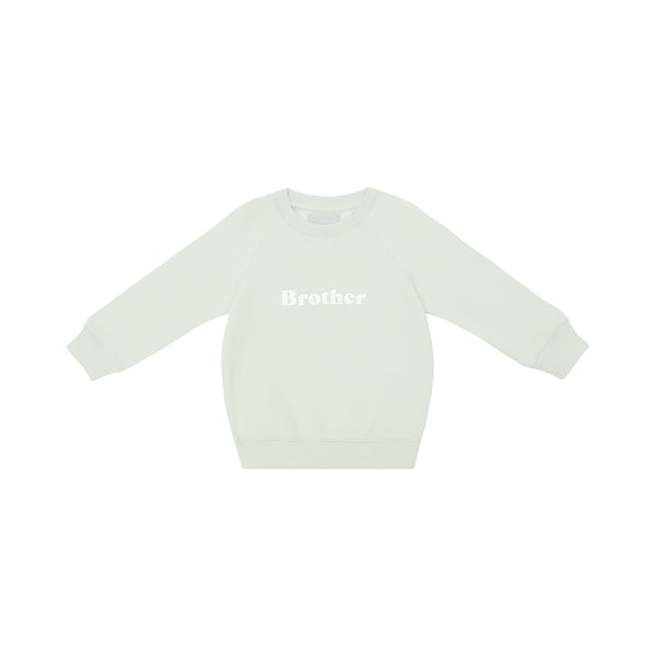 Pebble Grey 'BROTHER' Sweatshirt