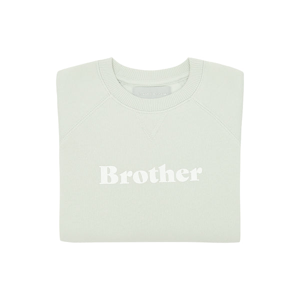 Pebble Grey 'BROTHER' Sweatshirt