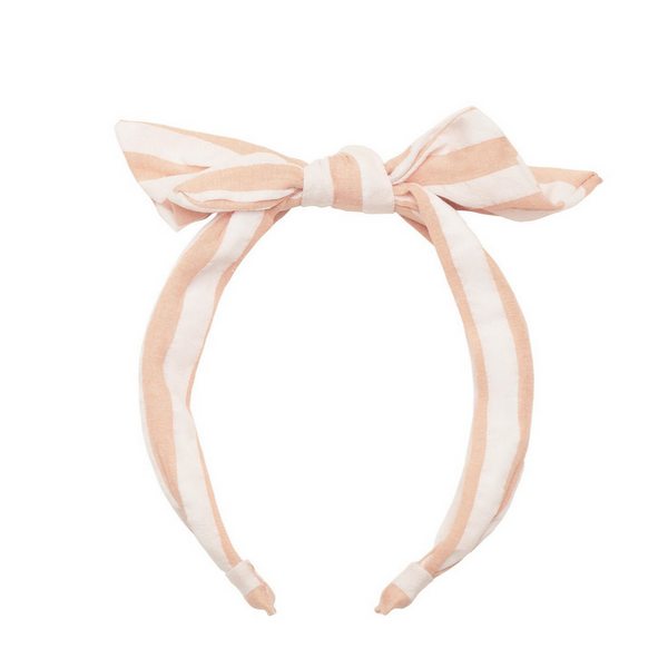 Wide Stripe Tie Headband