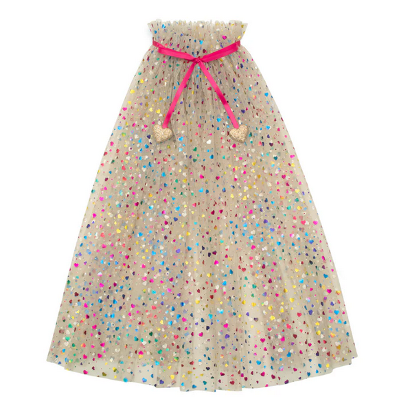 Rainbow Hearts Cape