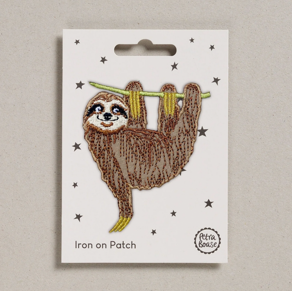 Sloth Iron on Patch