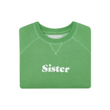 Grass Green 'SISTER' Sweatshirt