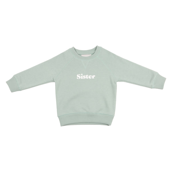 Sage 'SISTER' Sweatshirt