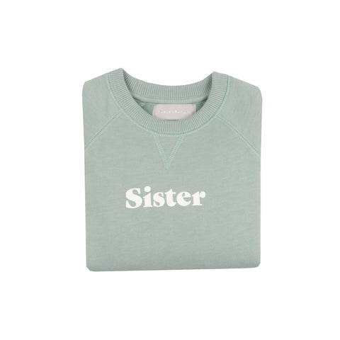 Sage 'SISTER' Sweatshirt