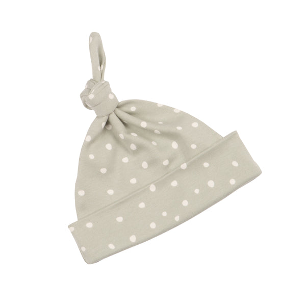 Moss Grey & White Spotted Hat