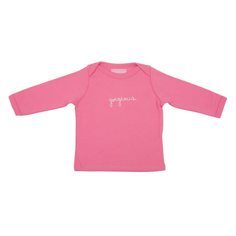 Bright Pink Gorgeous Baby T Shirt