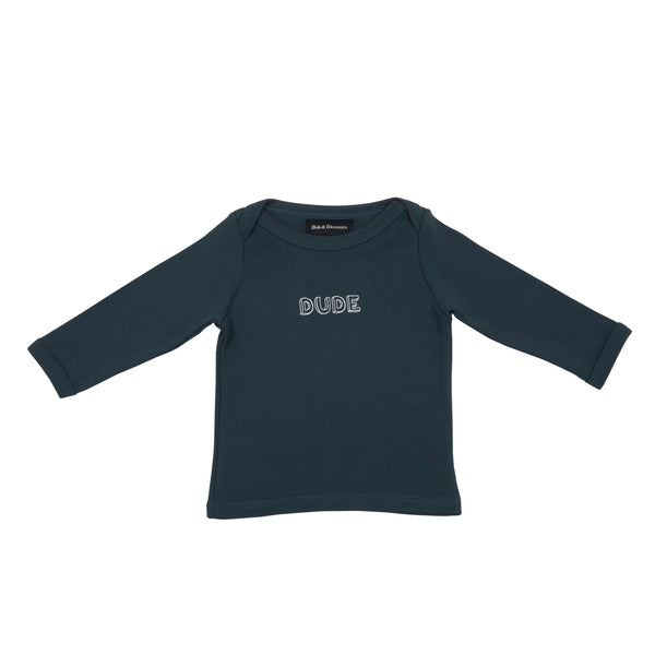 Vintage Blue Dude Baby T Shirt