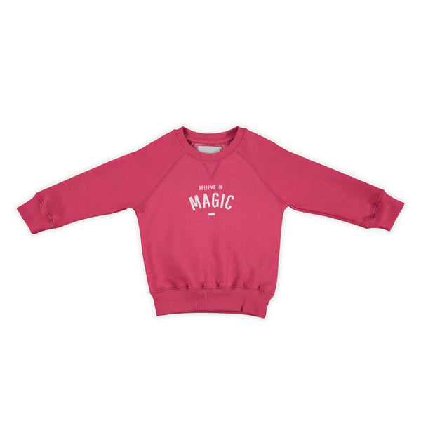 Berry 'BELIEVE IN MAGIC' Sweatshirt