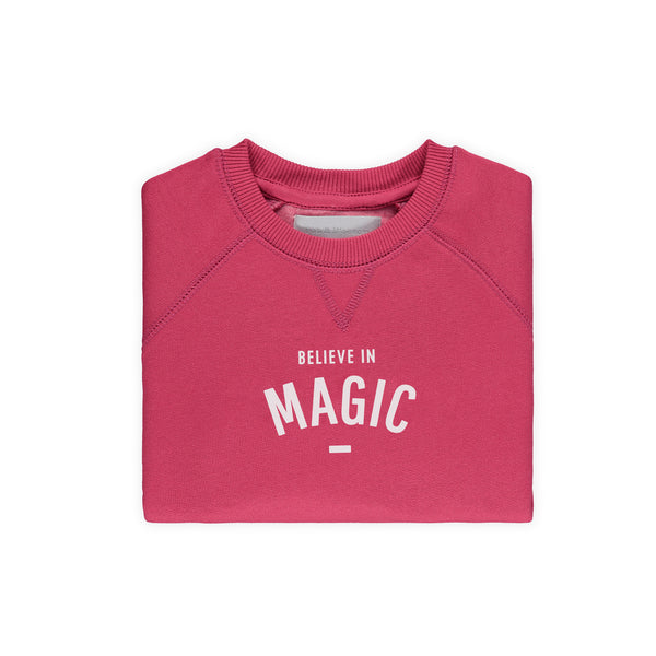 Berry 'BELIEVE IN MAGIC' Sweatshirt