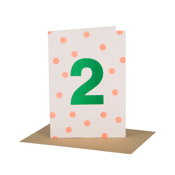 Orange/Green Age 2 Card