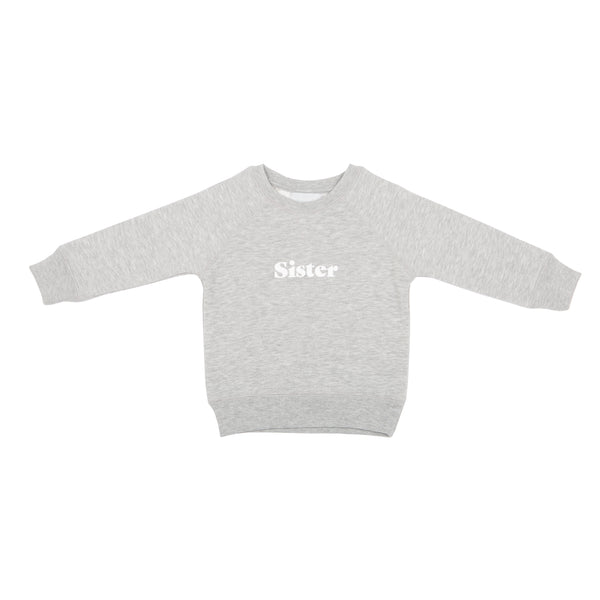 Grey Marl 'SISTER' Sweatshirt