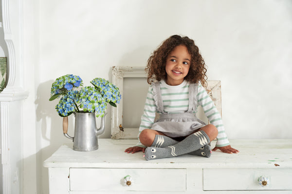 Seafoam & White Breton Striped T Shirt