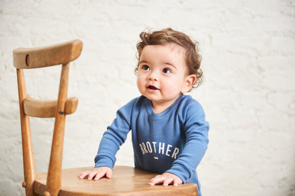 Denim Blue 'BROTHER' All-in-One