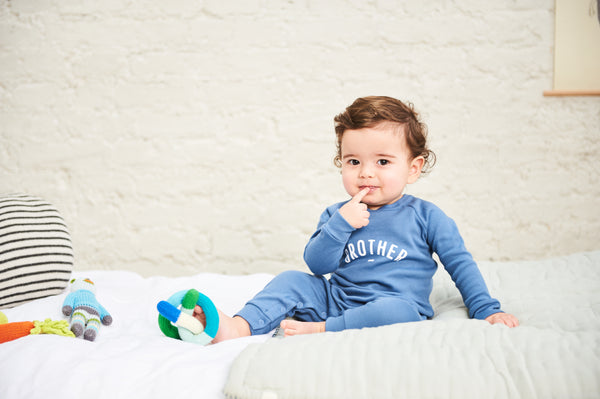 Denim Blue 'BROTHER' All-in-One