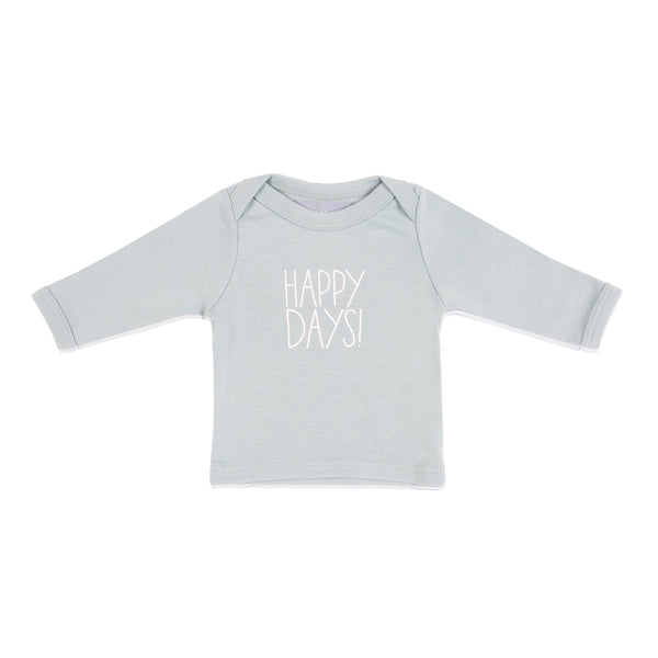 Pale Grey Happy Days! Baby T