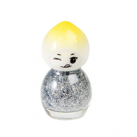 Water Based Nail Varnish - Silver Glitter