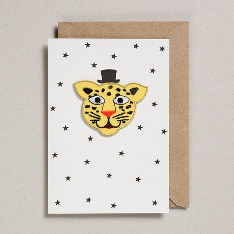 Leopord Patch Card
