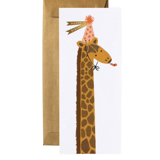 Giraffe Birthday Card