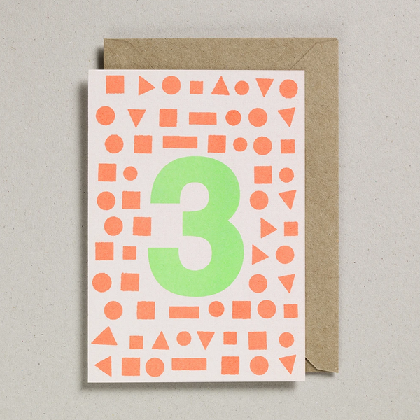 Orange/Green Age 3 Card