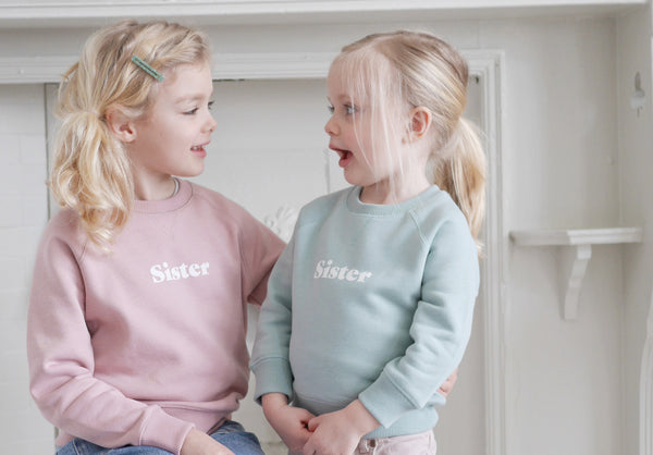 Sage 'SISTER' Sweatshirt