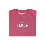 Berry 'WE ARE FAMILY' Sweatshirt