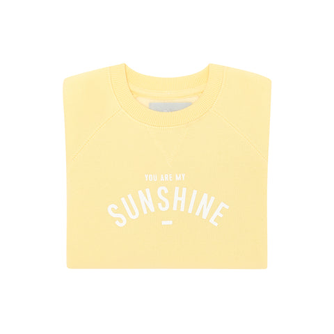Butter Yellow 'YOU ARE MY SUNSHINE' Sweatshirt