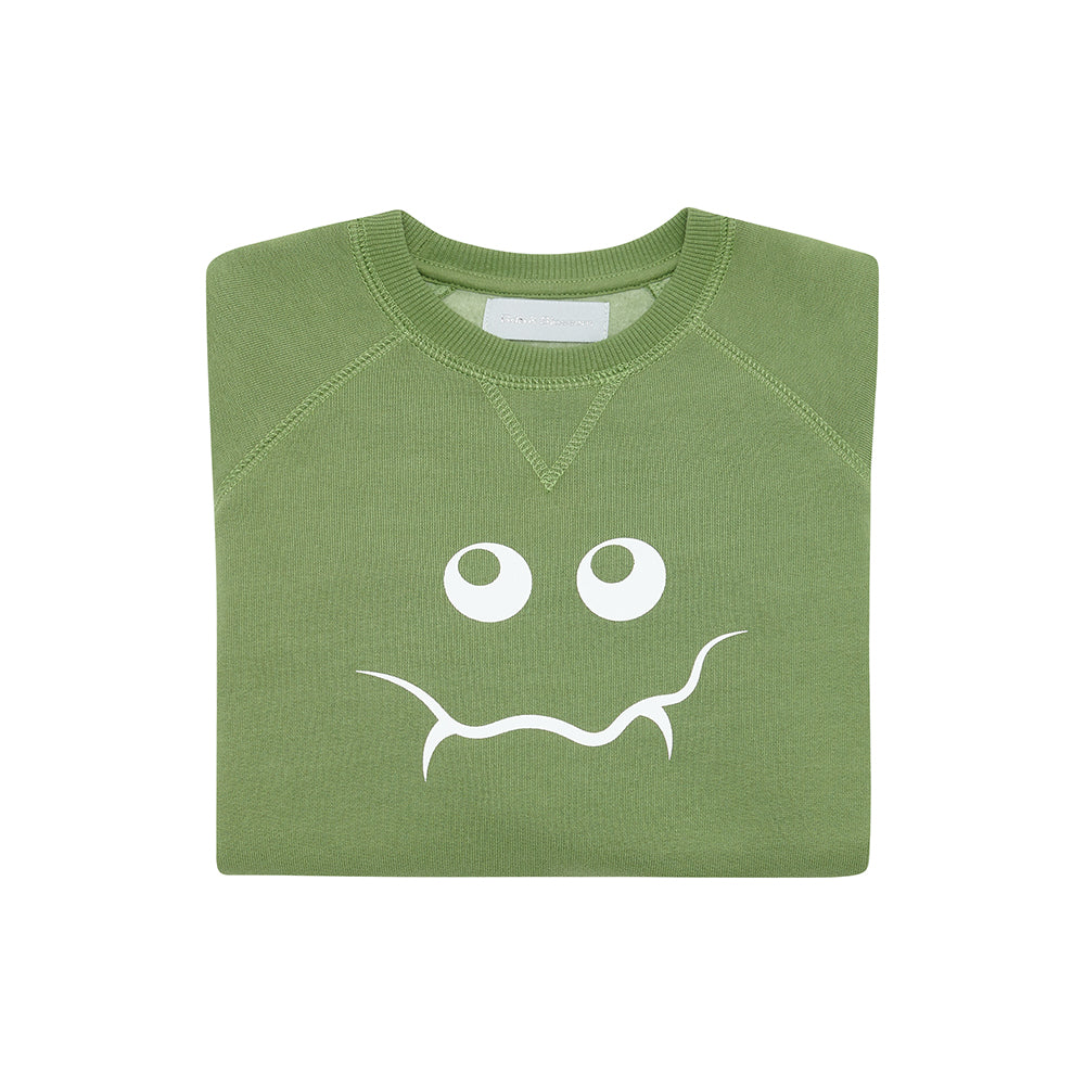 Olive Monster Sweatshirt