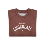Hot Chocolate 'PEACE, LOVE + CHOCOLATE' Sweatshirt