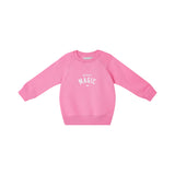 Hot Pink 'BELIEVE IN MAGIC' Sweatshirt