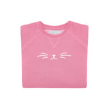 New Rose Pink Cat Sweatshirt