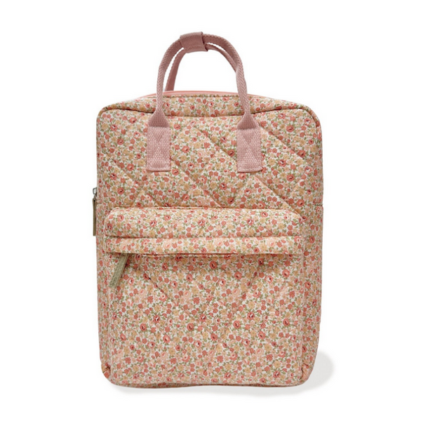 Floral Quilted Rucksack