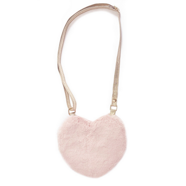 Fluffy Love Heart Bag