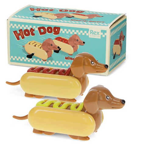 Wind-up racers (set of 2) - Hot Dog
