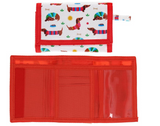 Children's wallet - Sunny Sausage Dog