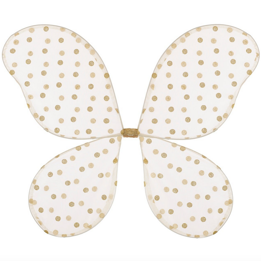 Glitter Spot Tulle Fairy Wings