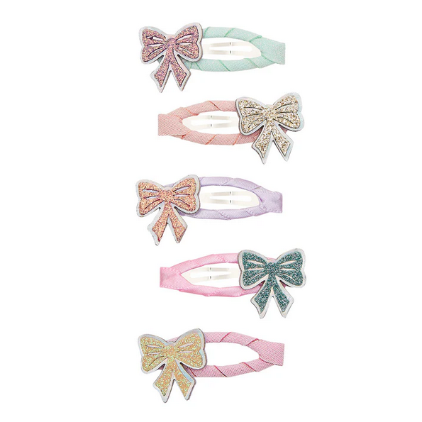 Sparkle bow mini clic clacs