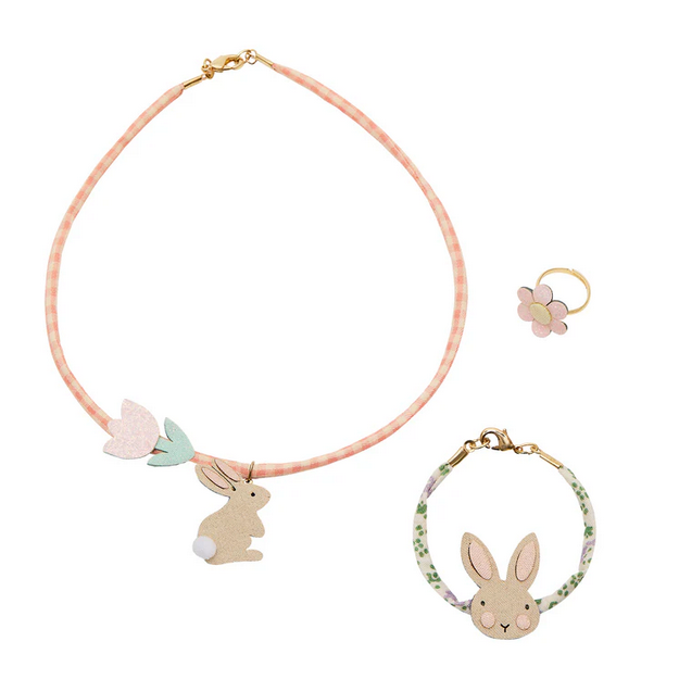 Bunny jewellery set