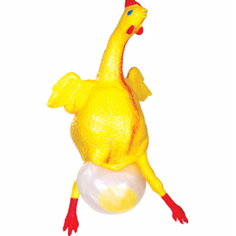 Egg Laying Rubber Chicken