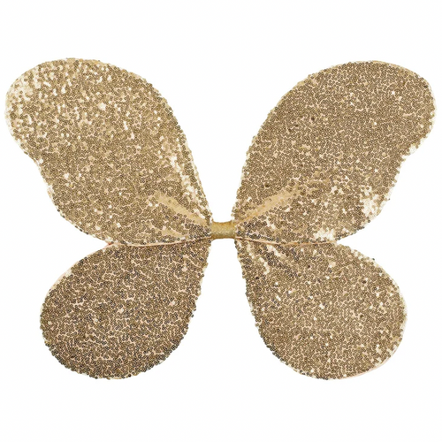 Sparkle Sequin Wings - Gold