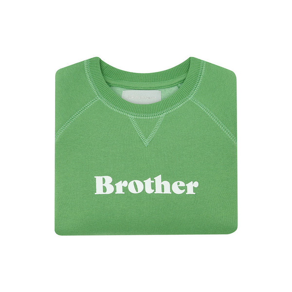Grass Green 'BROTHER' Sweatshirt