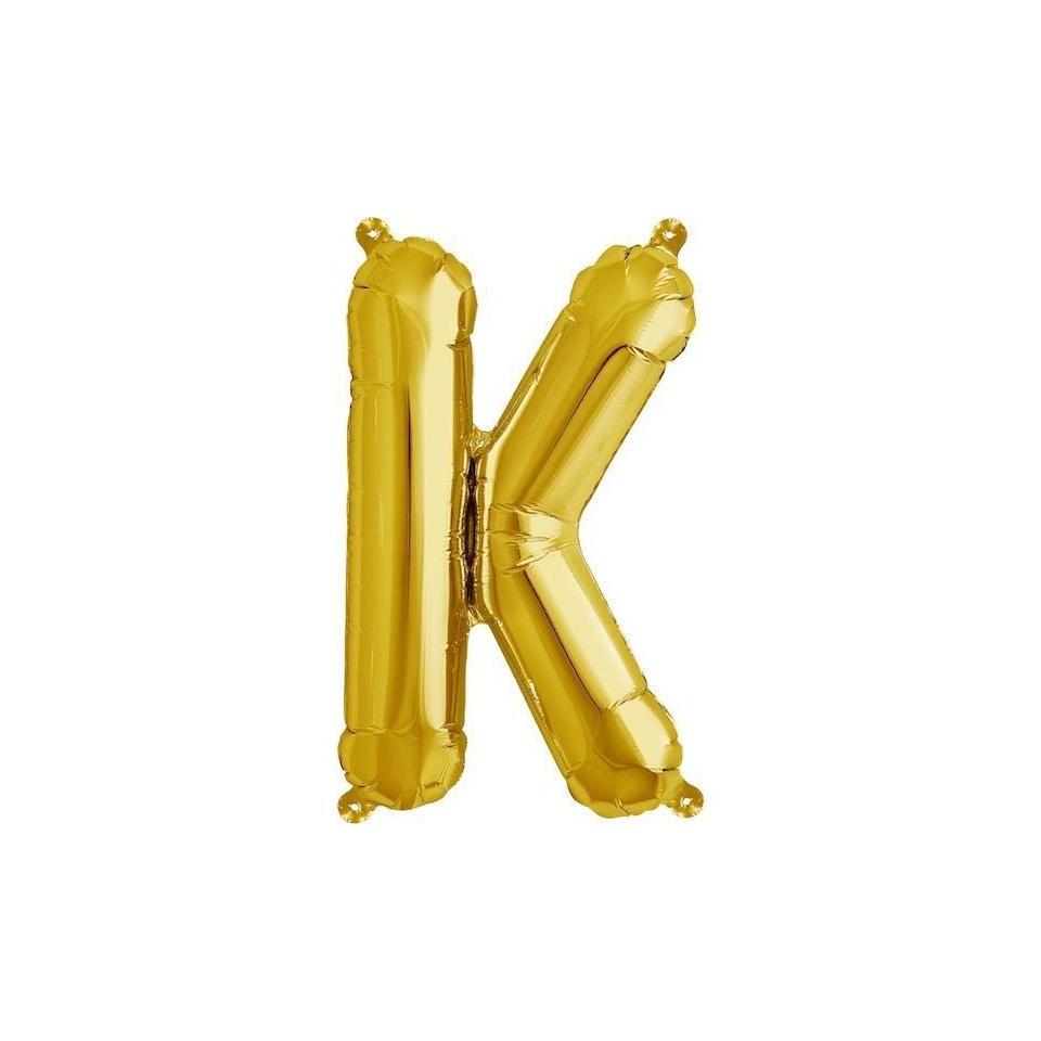 16" Foil Letter K Balloon