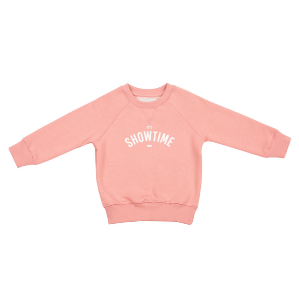 Rose Pink 'IT'S SHOWTIME' Sweatshirt