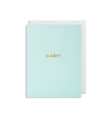 Baby - Blue Greeting Card