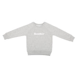 Grey Marl 'BROTHER' Sweatshirt