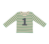 Gooseberry & Cream Breton Striped Number 1 T Shirt