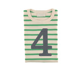 Gooseberry & Cream Breton Striped Number 4 T Shirt