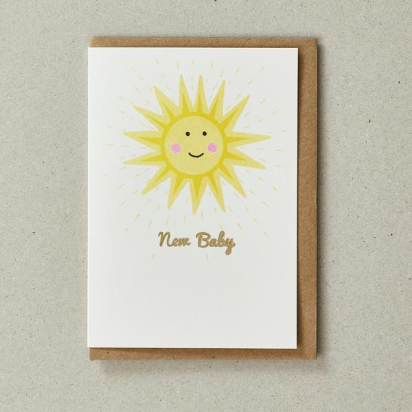 New Baby Sunshine Card